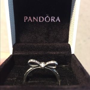 Pandora Bow Ring - Size 6.5